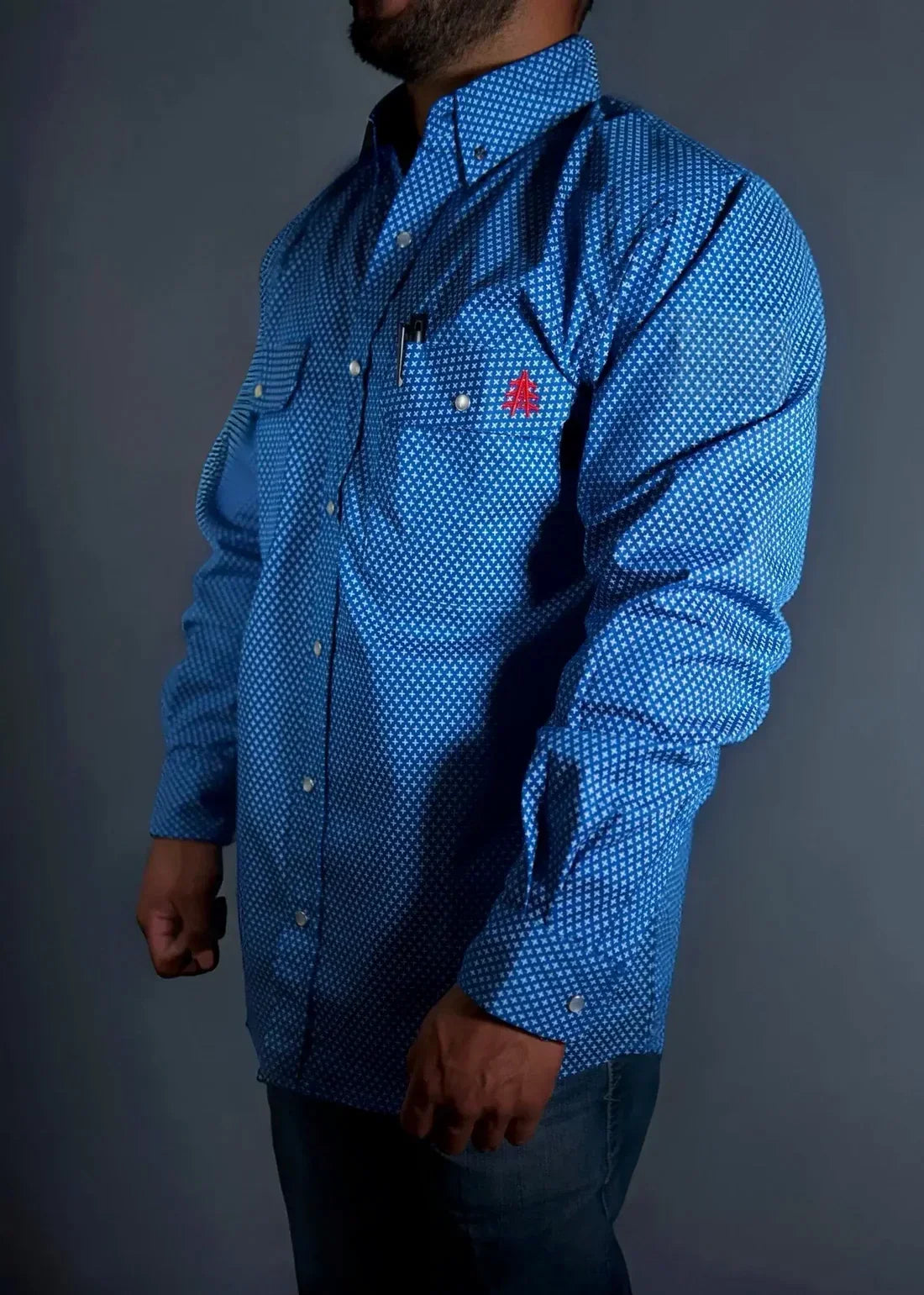 MEN BUTTON-UP SHIRTS